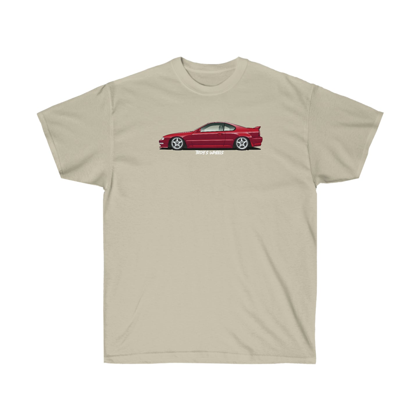 4G Prelude_Red_Silver 5 Spokes_Dark Tee