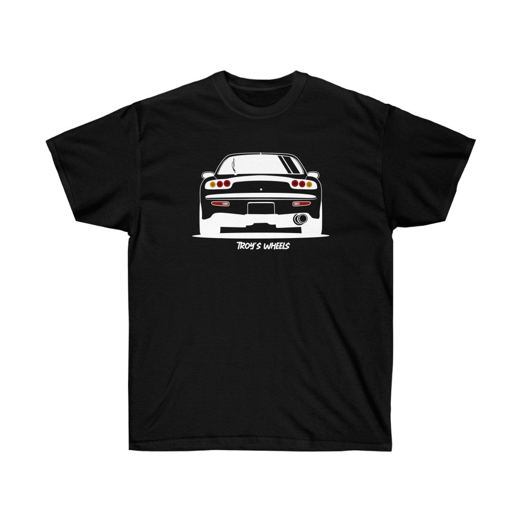 FD RX7_White_Rear_Tee