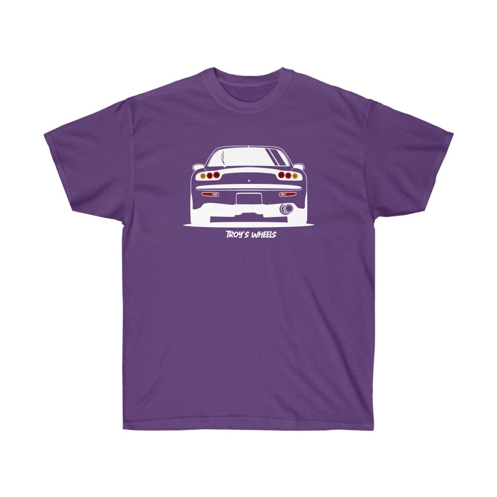 FD RX7_White_Rear_Tee