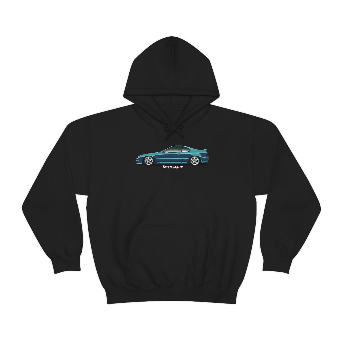 4G Prelude_Green_Silver 5 Spokes_Dark Hoodie