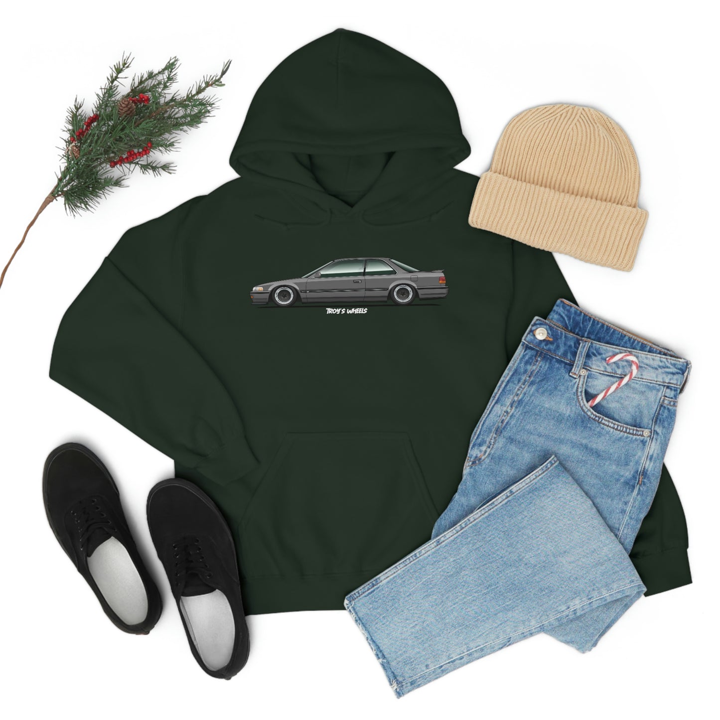 CB7 Accord_Grey_Mesh_Dark Hoodie