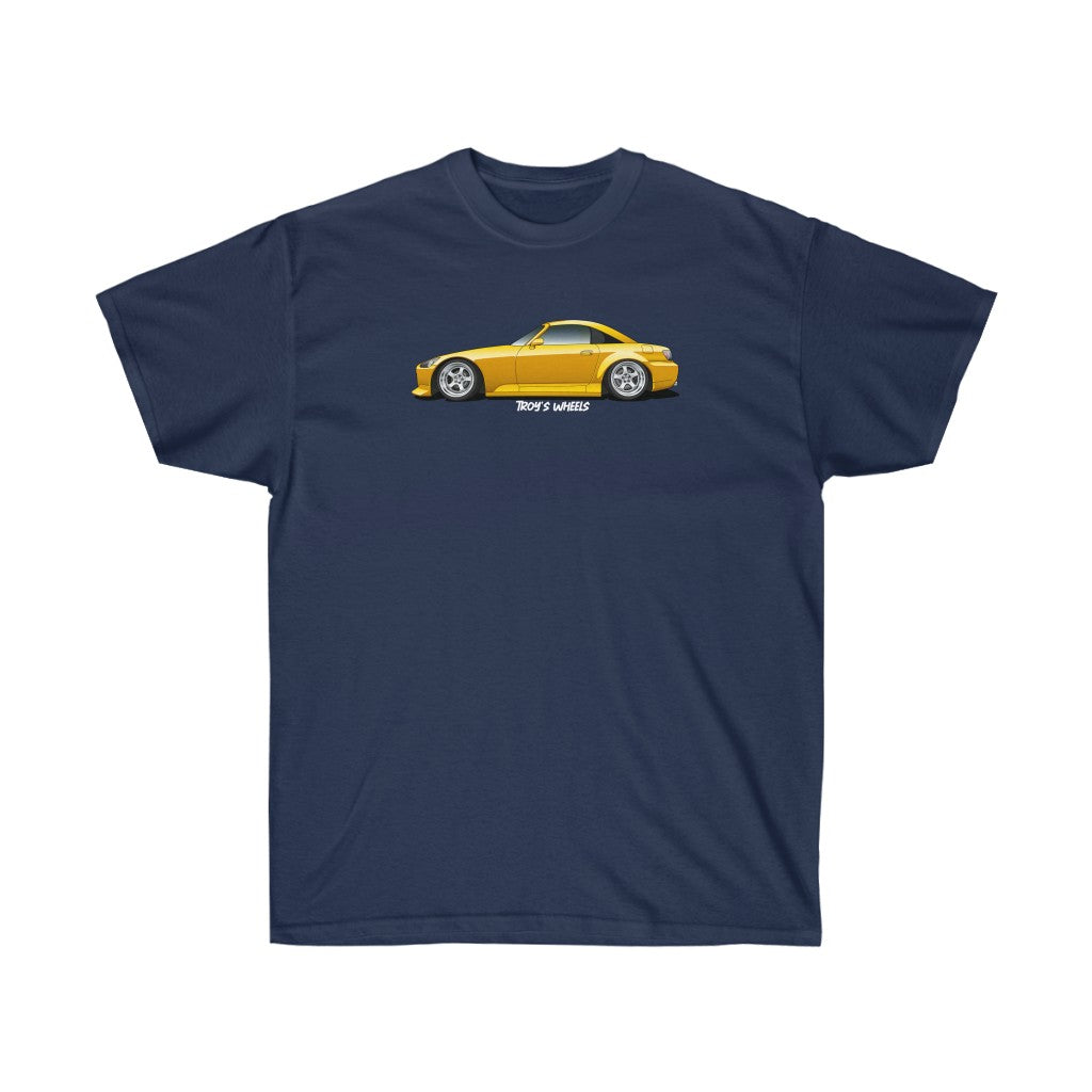 S2000_Yellow_Silver 5 Spokes_Dark Tee