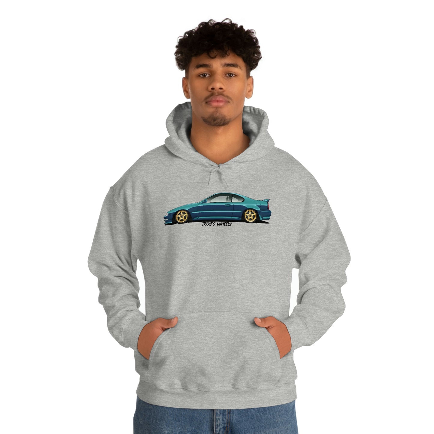 4G Prelude_Green_Gold 5 Spokes_Light Hoodie