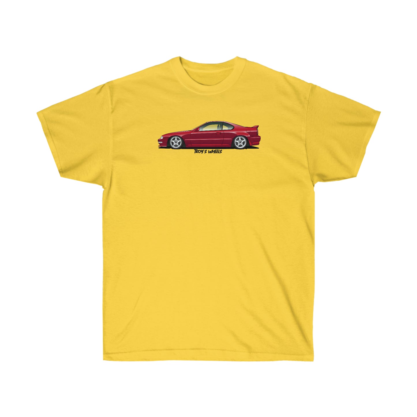 4G Prelude_Red_Silver 5 Spokes_Light Tee