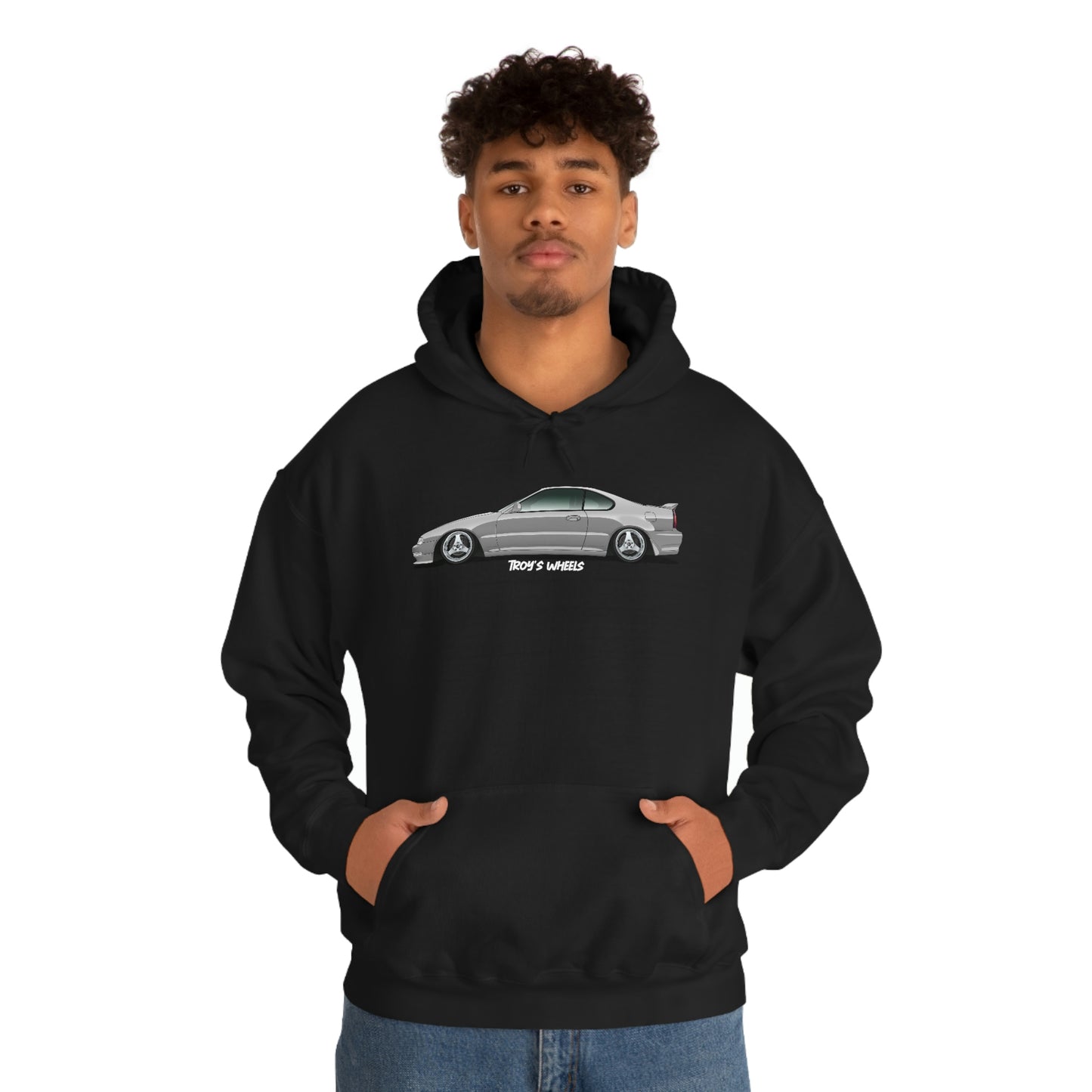 4G Prelude_Silver_Silver 3 Spokes_Dark Hoodie