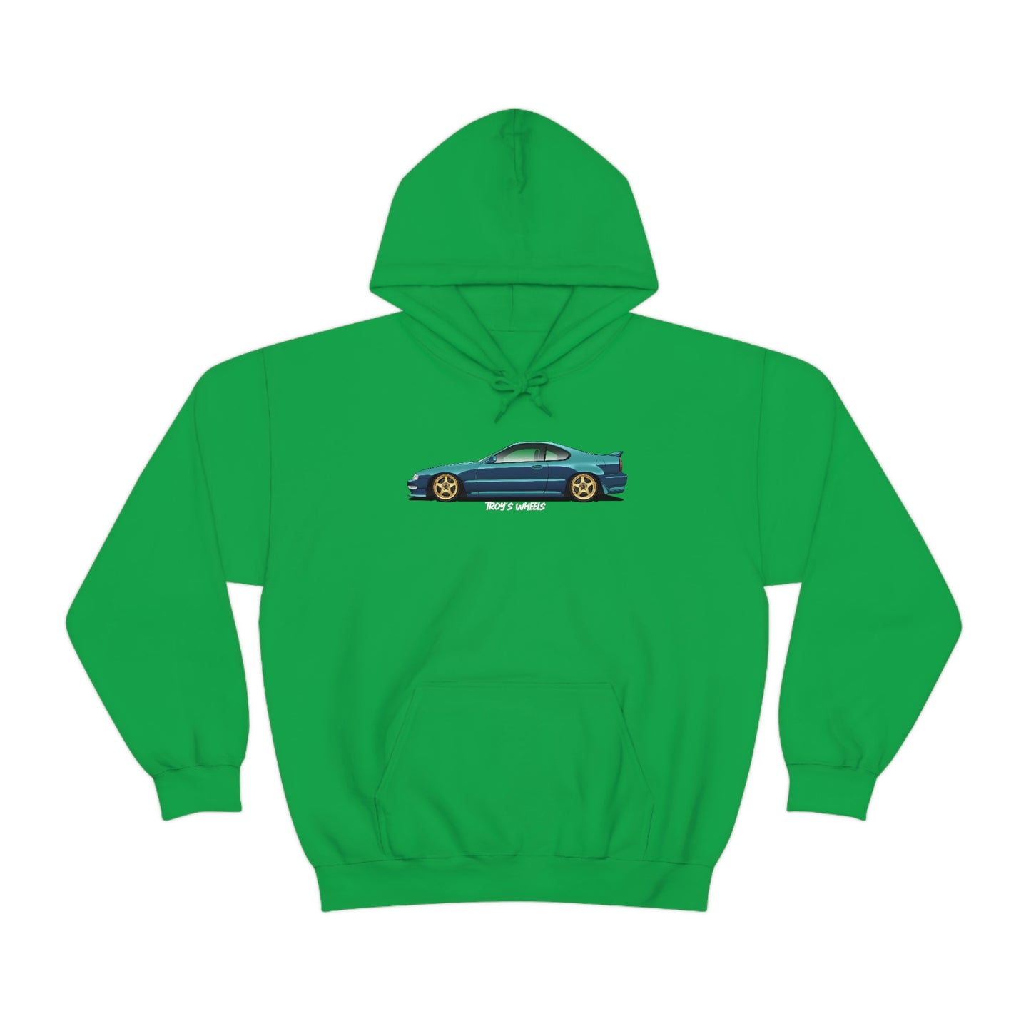 4G Prelude_Green_Gold 5 Spokes_Dark Hoodie