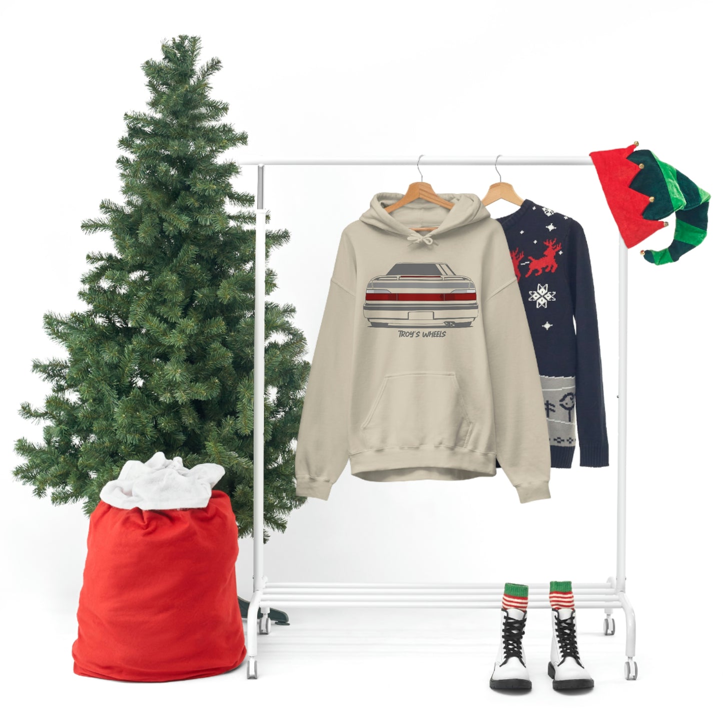 3G Prelude_Rear_Grey_Hoodie