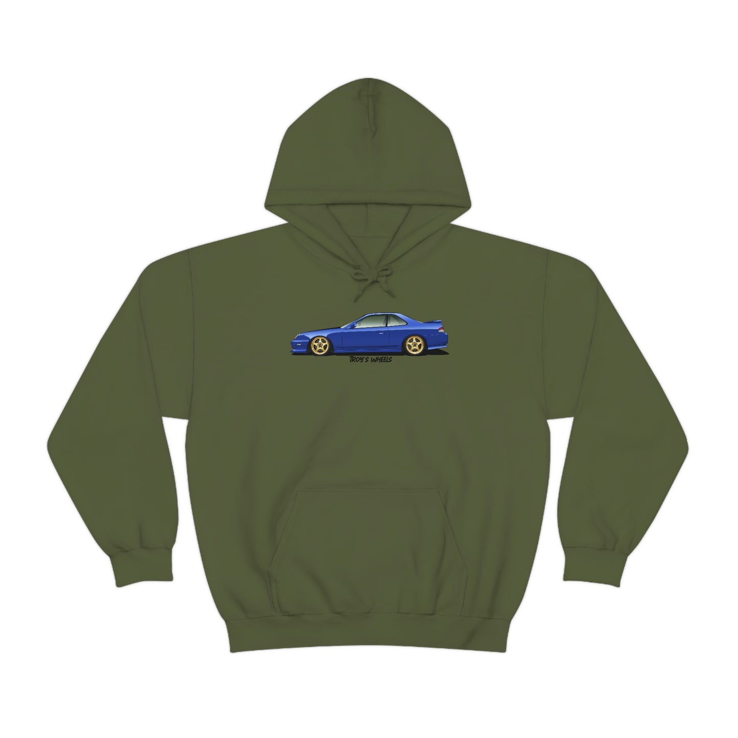 5G Prelude_Blue_Gold 5 Spokes_Light Hoodie