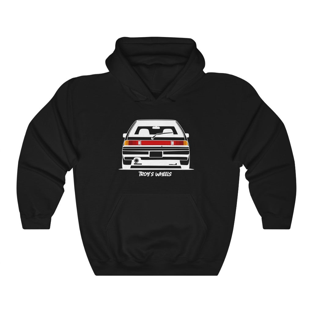 EF Civic_Rear_White_Hoodie
