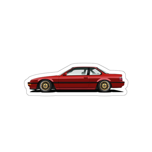 3G Prelude_Red_Gold Mesh_Sticker