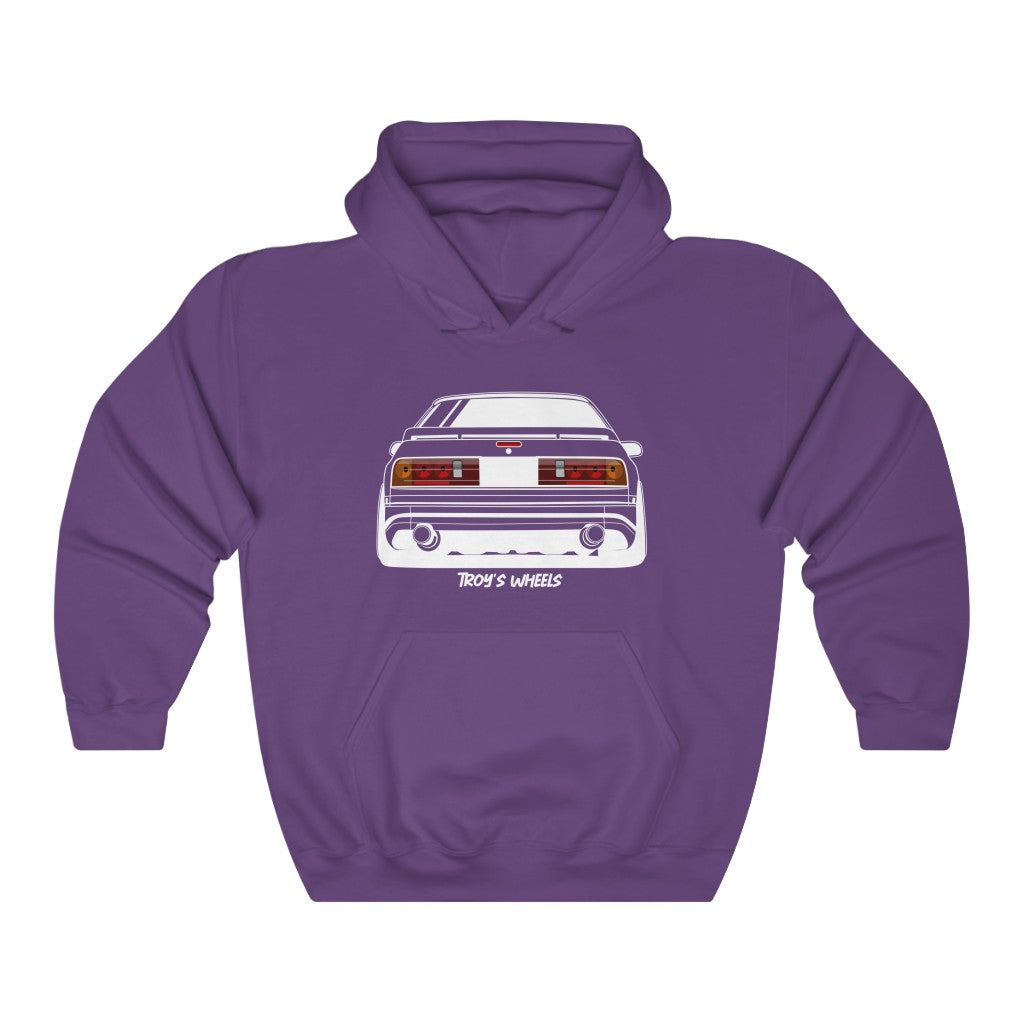FC RX7_White_Rear_Hoodie