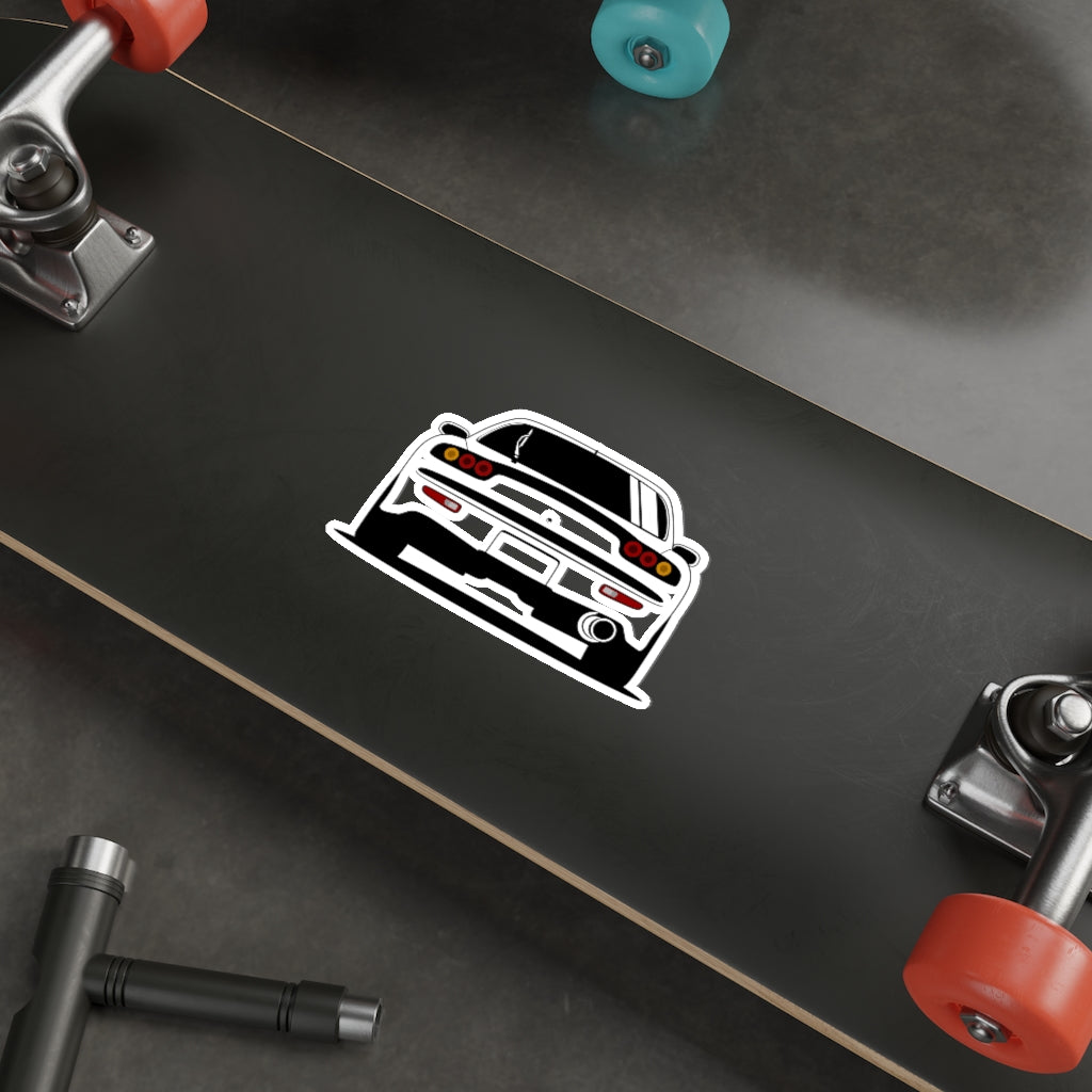 FD RX7_Black_Rear_Sticker