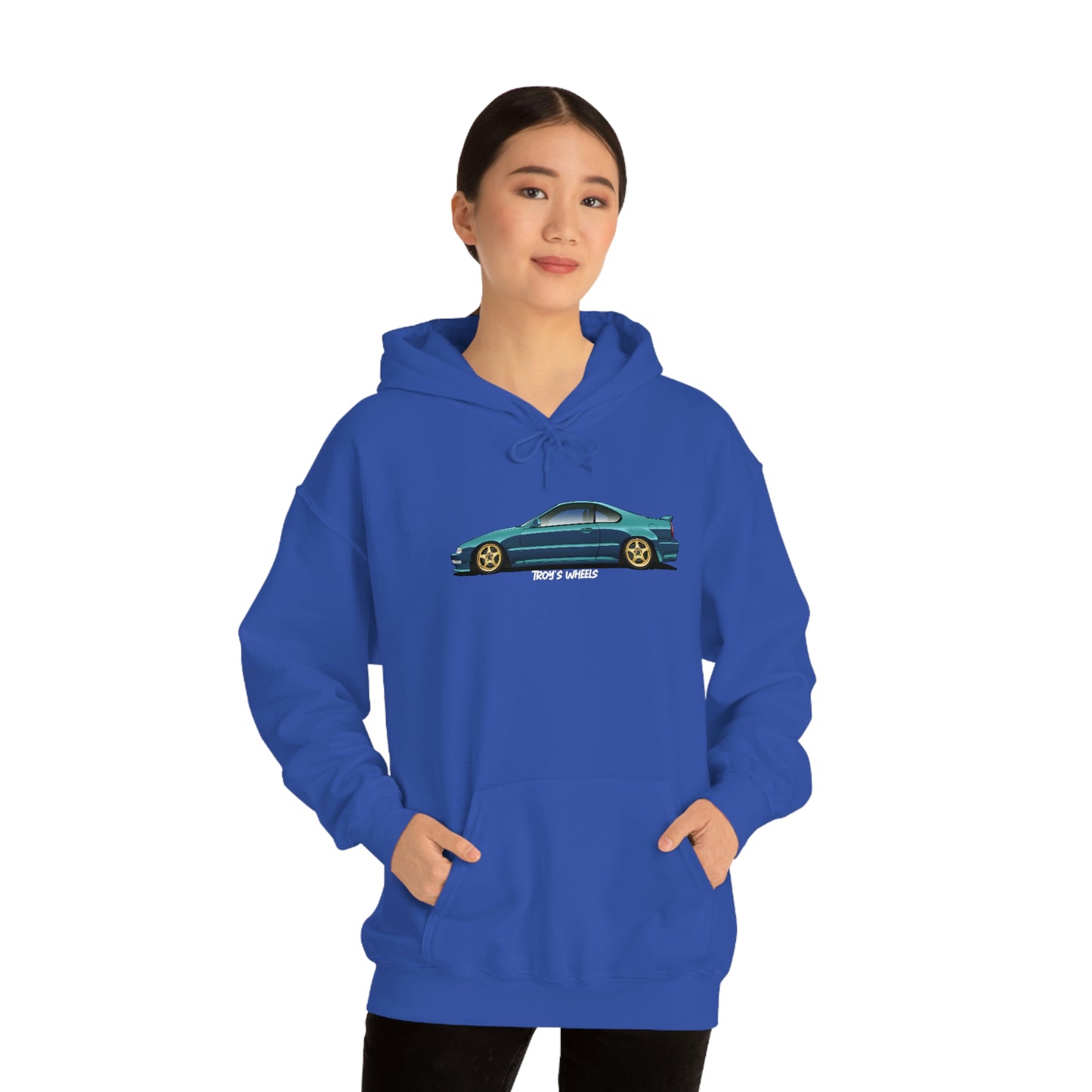 4G Prelude_Green_Gold 5 Spokes_Dark Hoodie