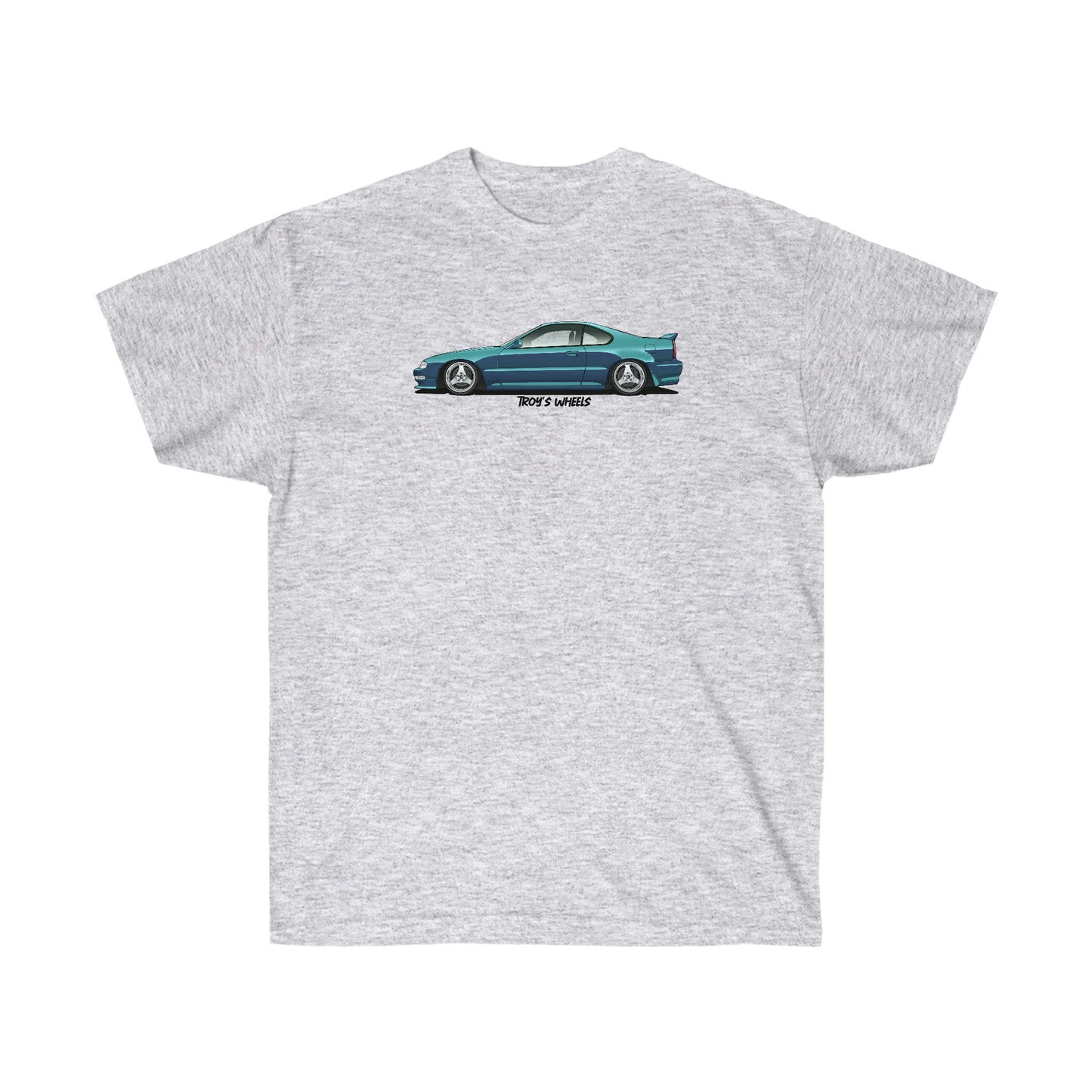 4G Prelude_Green_Silver 3 Spokes_Light Tee