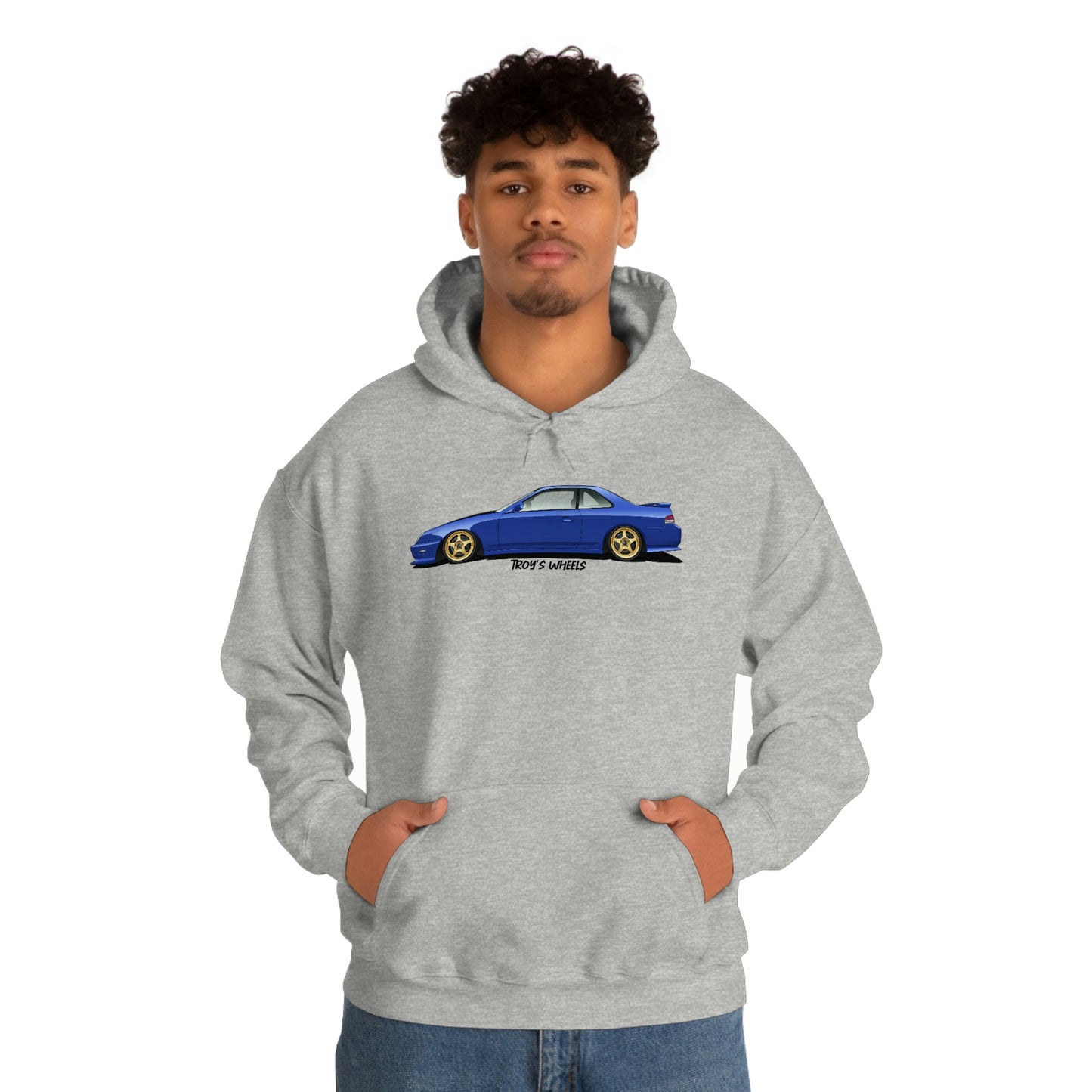 5G Prelude_Blue_Gold 5 Spokes_Light Hoodie