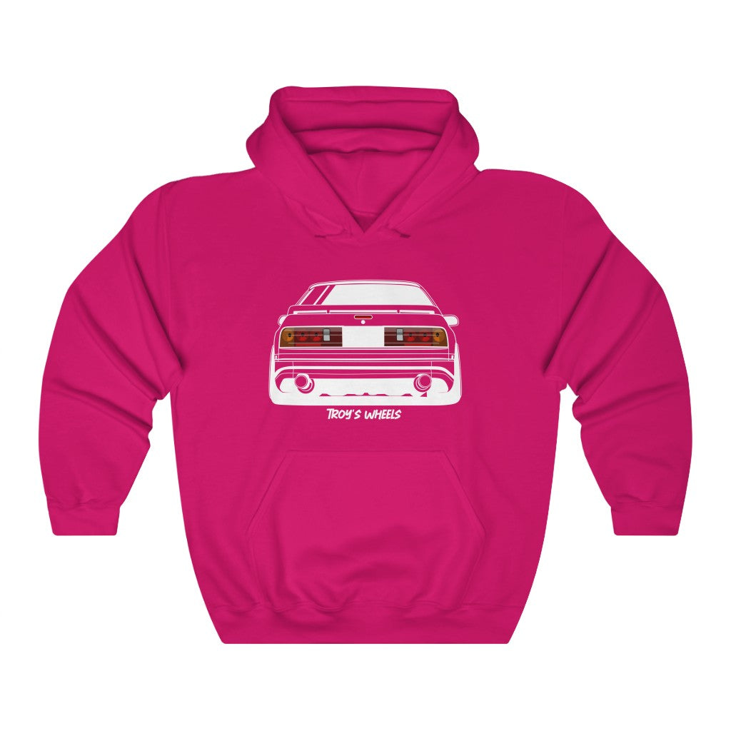 FC RX7_White_Rear_Hoodie