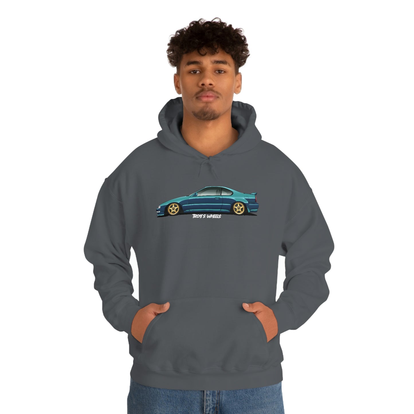 4G Prelude_Green_Gold 5 Spokes_Dark Hoodie
