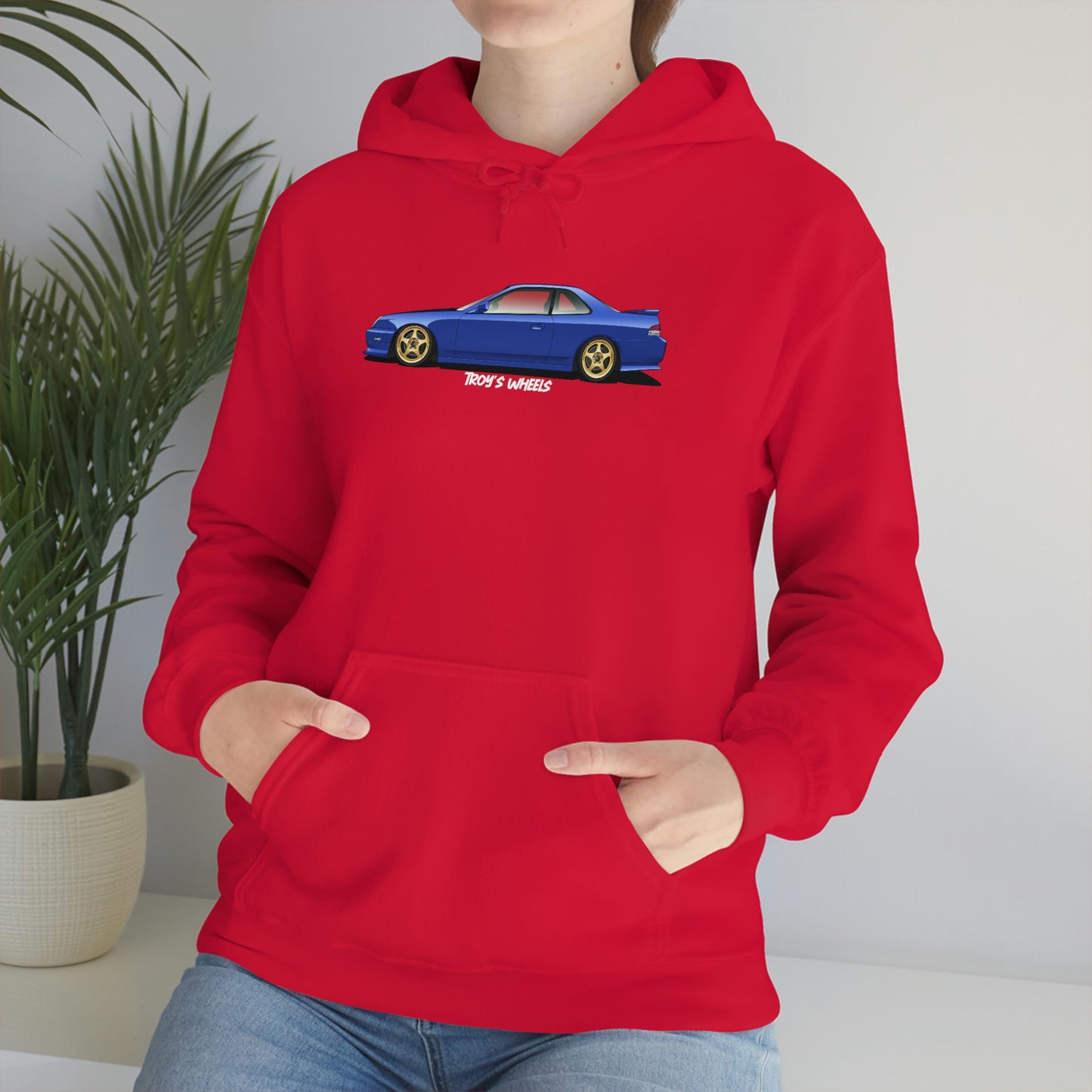 5G Prelude_Blue_Gold 5 Spokes_Dark Hoodie