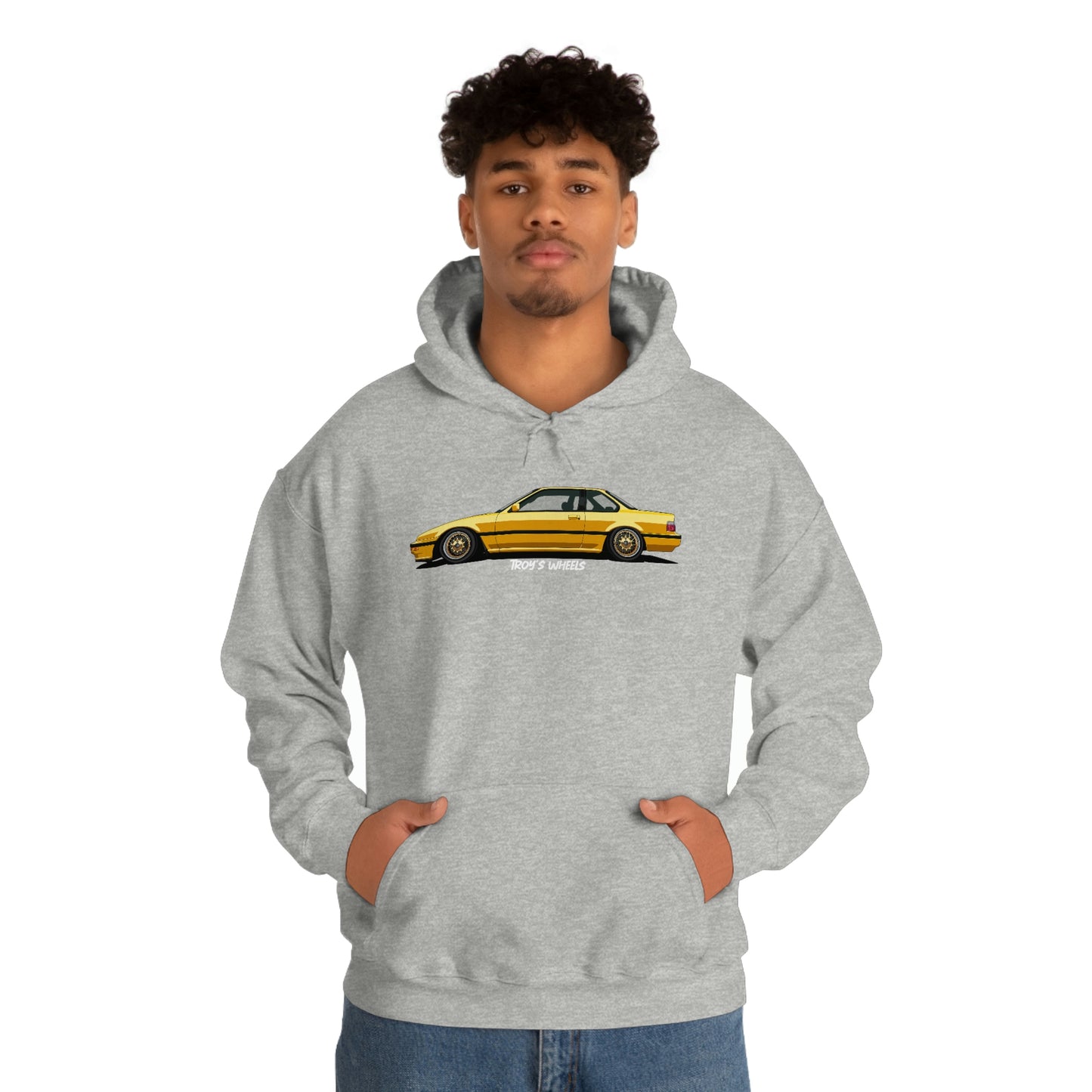 3G Prelude_Yellow_Gold Mesh_Dark Hoodie