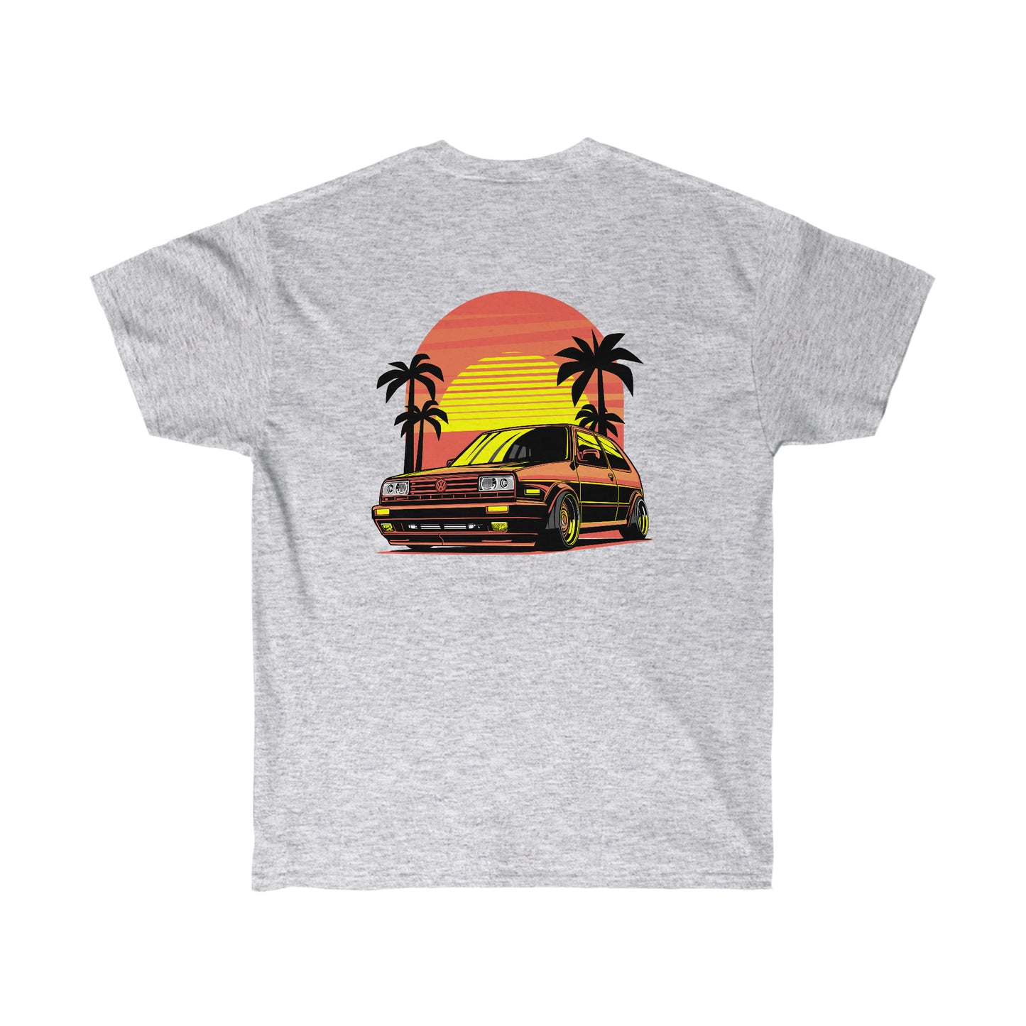 VW Golf_MK3_Sunset_Tee