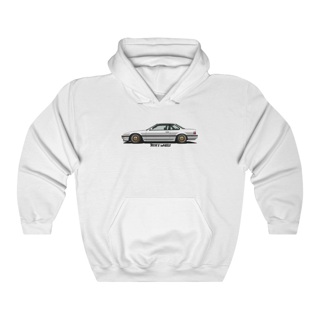 3G Prelude_White_Gold Mesh_Light Hoodie