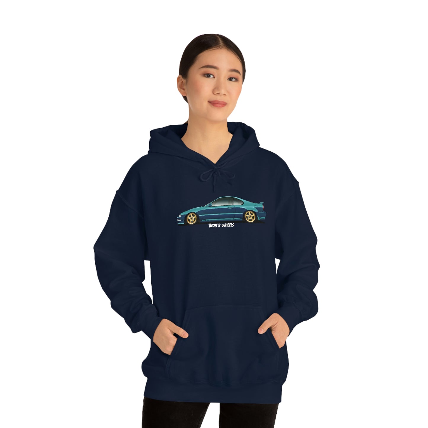 4G Prelude_Green_Gold 5 Spokes_Dark Hoodie