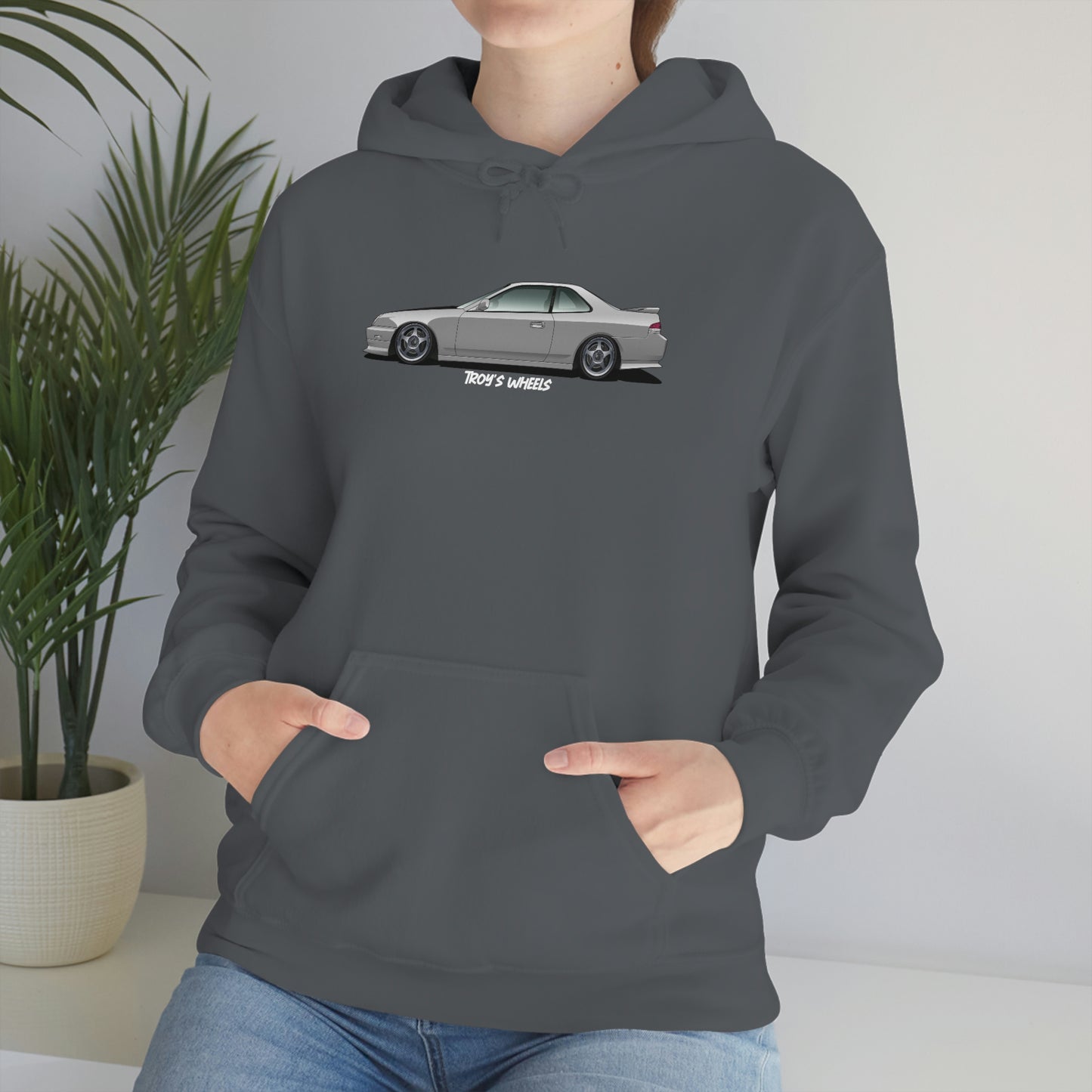 5G Prelude_Silver_Gunmetal 5 Spokes_Dark Hoodie