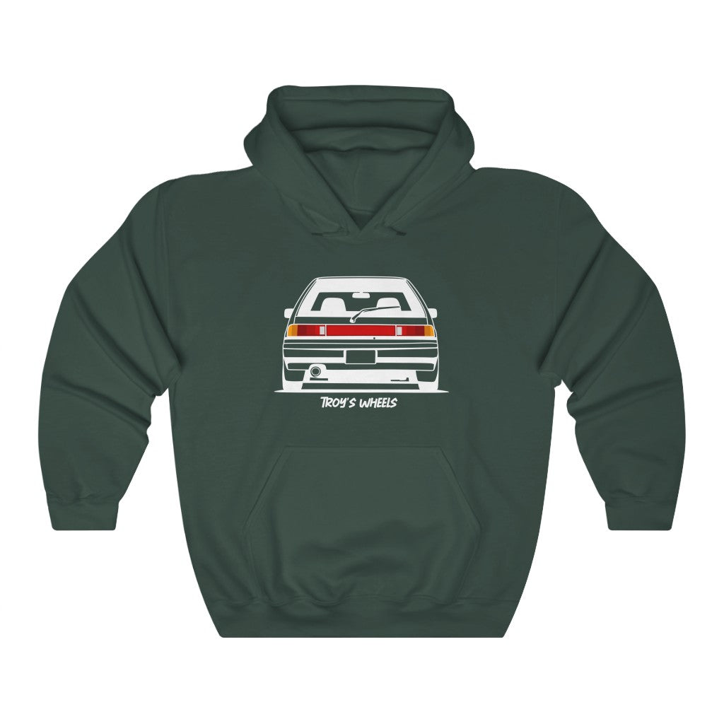 EF Civic_Rear_White_Hoodie