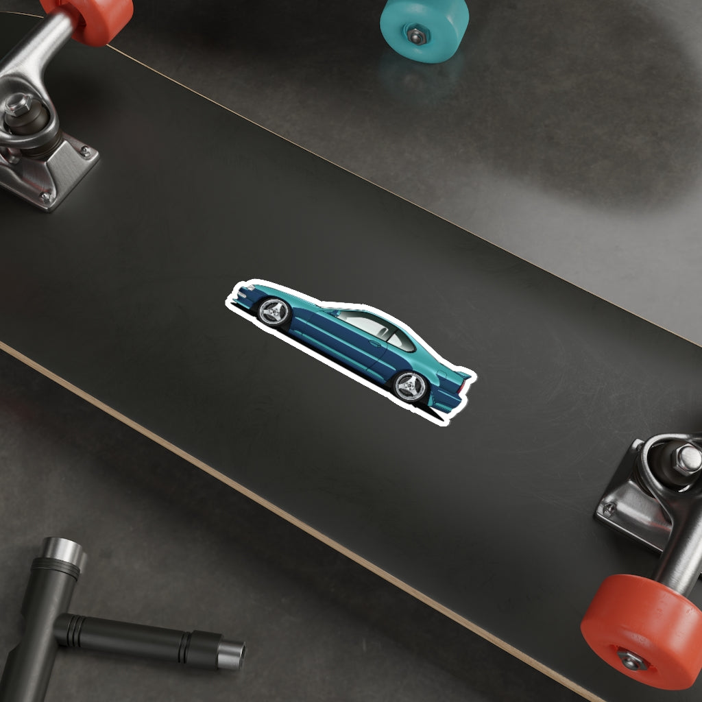 4G Prelude_Green_Silver 3 Spokes_Sticker