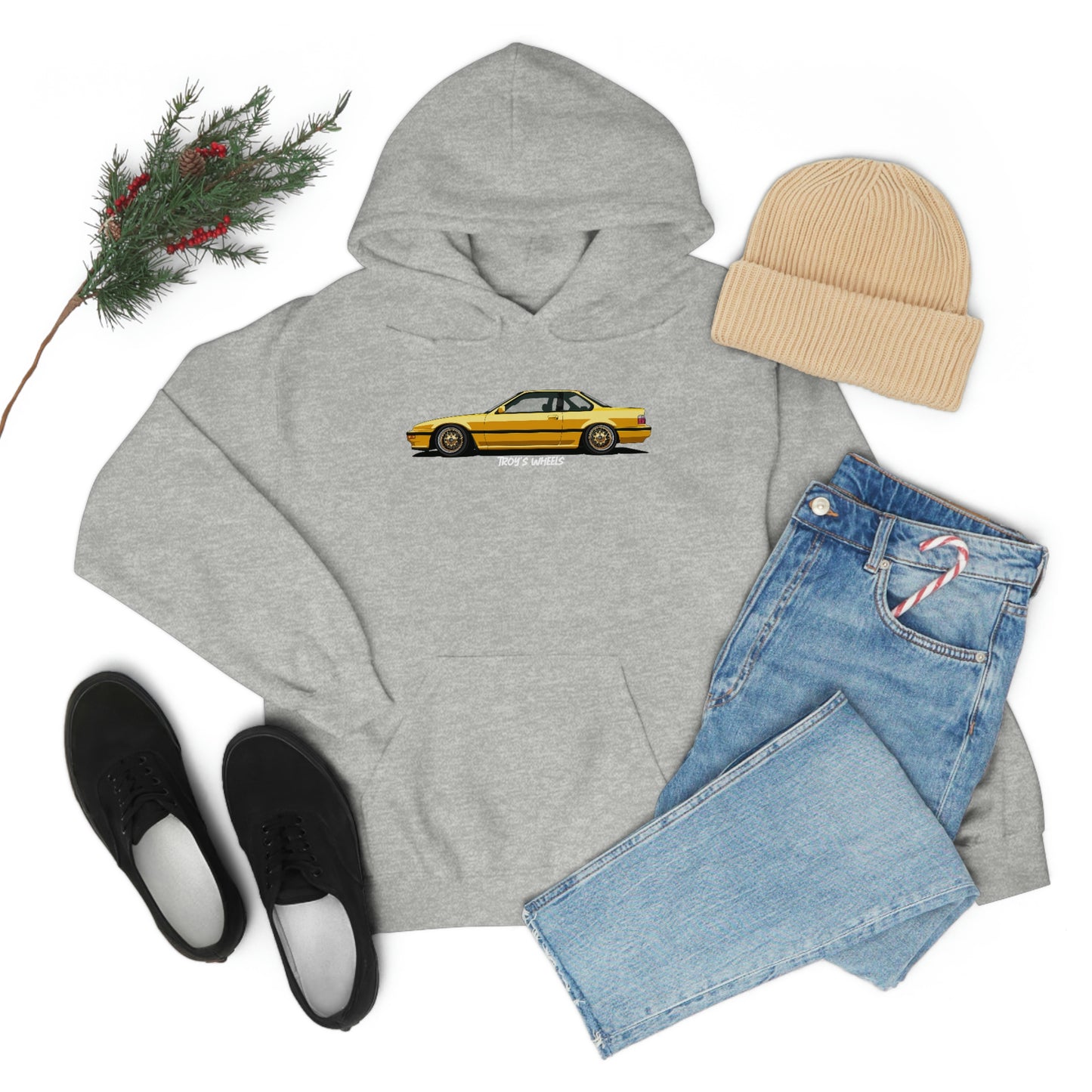 3G Prelude_Yellow_Gold Mesh_Dark Hoodie
