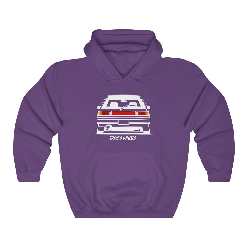 EF Civic_Rear_White_Hoodie