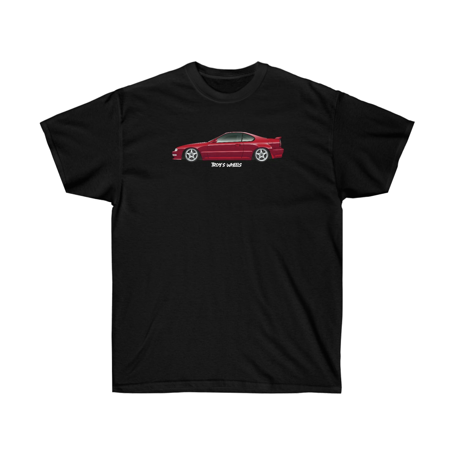 4G Prelude_Red_Silver 5 Spokes_Dark Tee