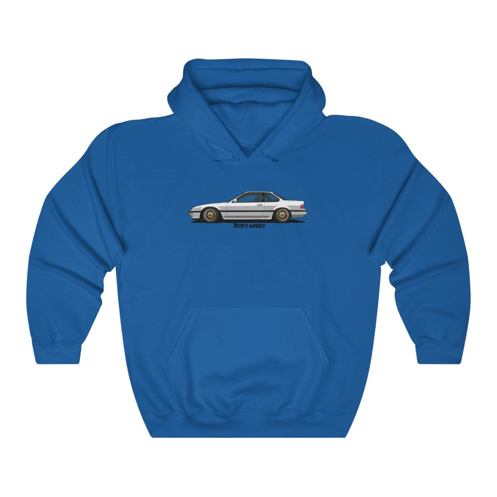 3G Prelude_White_Gold Mesh_Light Hoodie