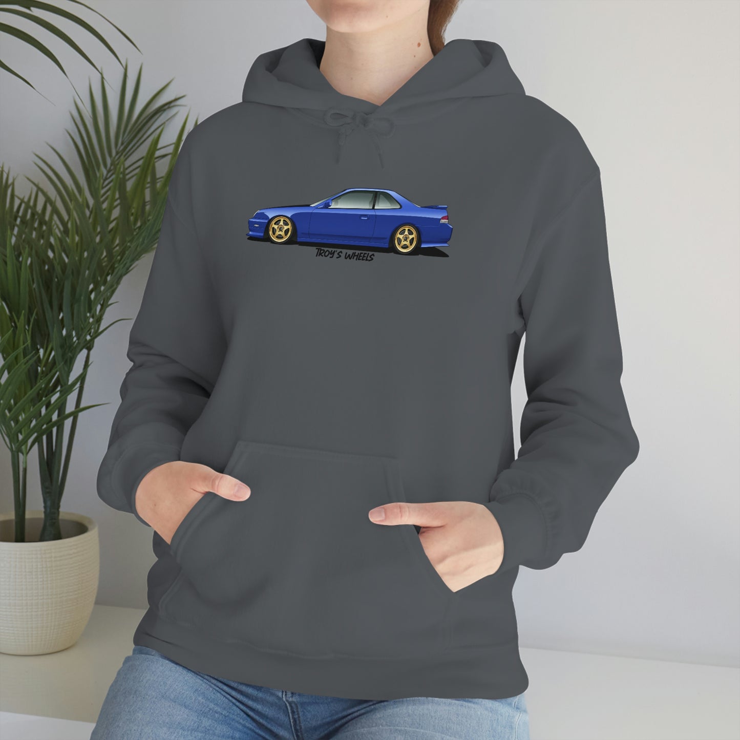5G Prelude_Blue_Gold 5 Spokes_Light Hoodie