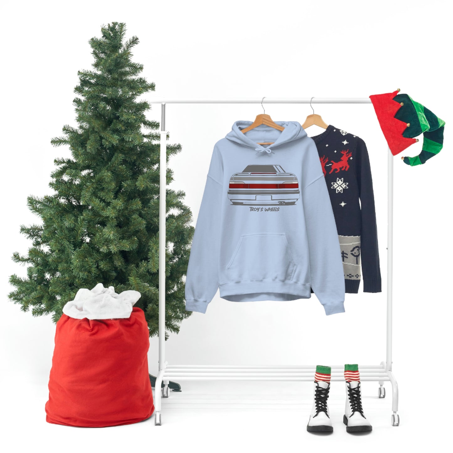 3G Prelude_Rear_Grey_Hoodie