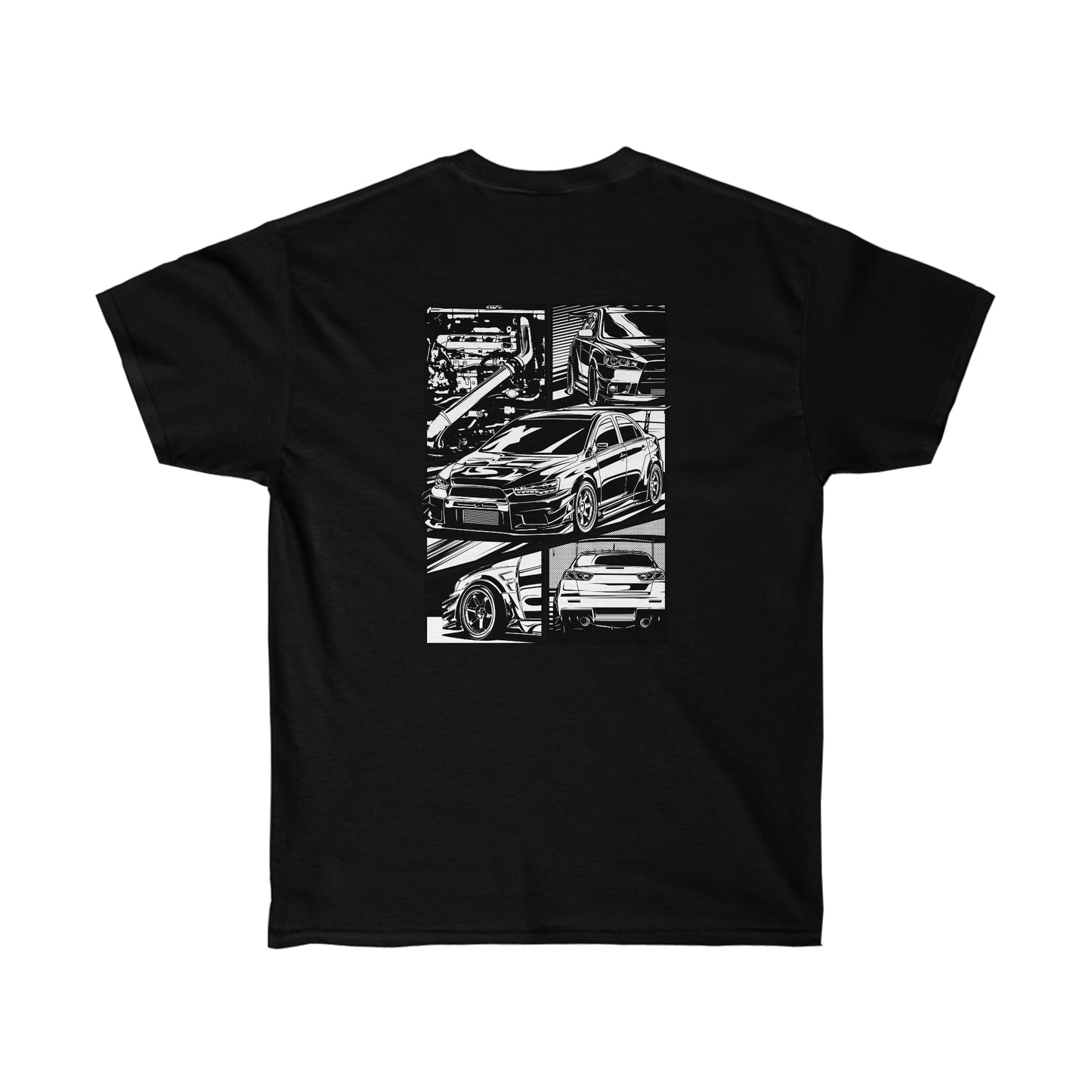 Mitsubishi Evolution X_Comic_Tee