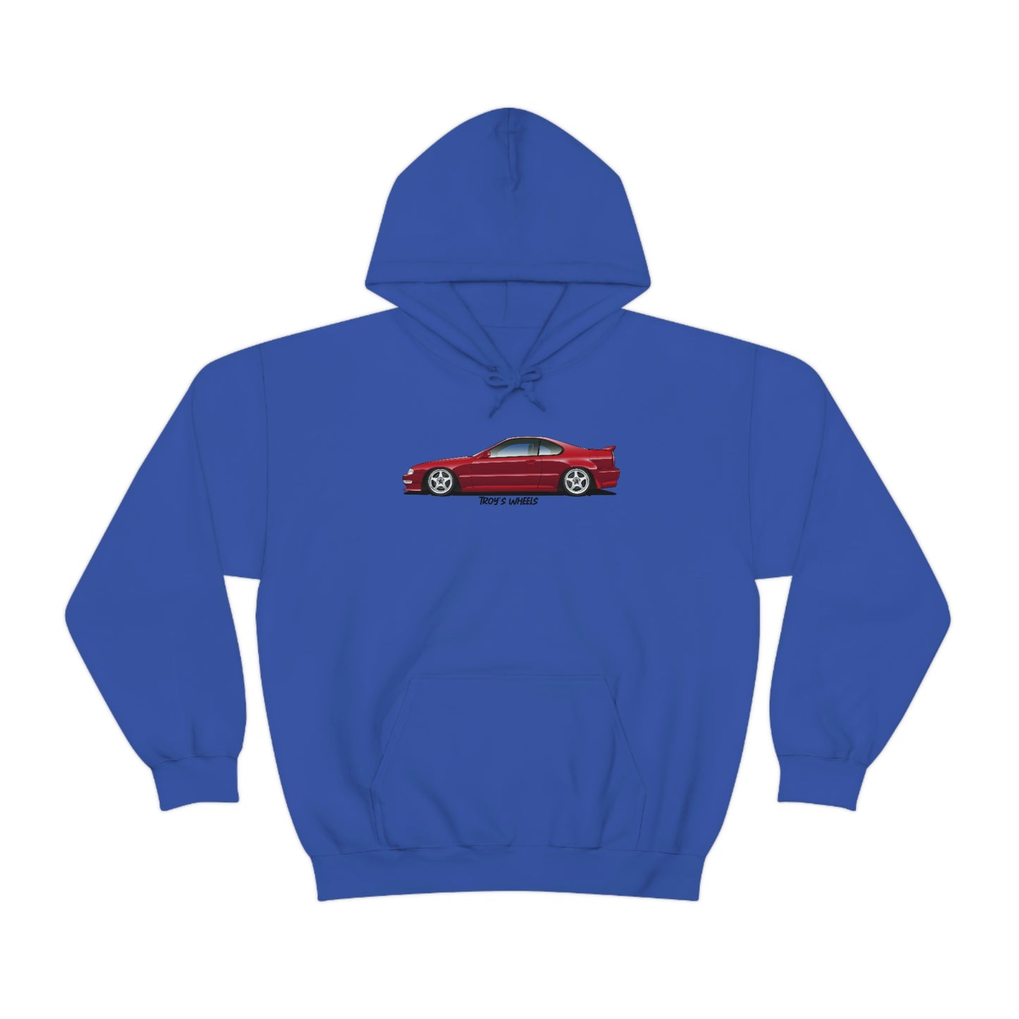 4G Prelude_Red_Silver 5 Spokes_Light Hoodie