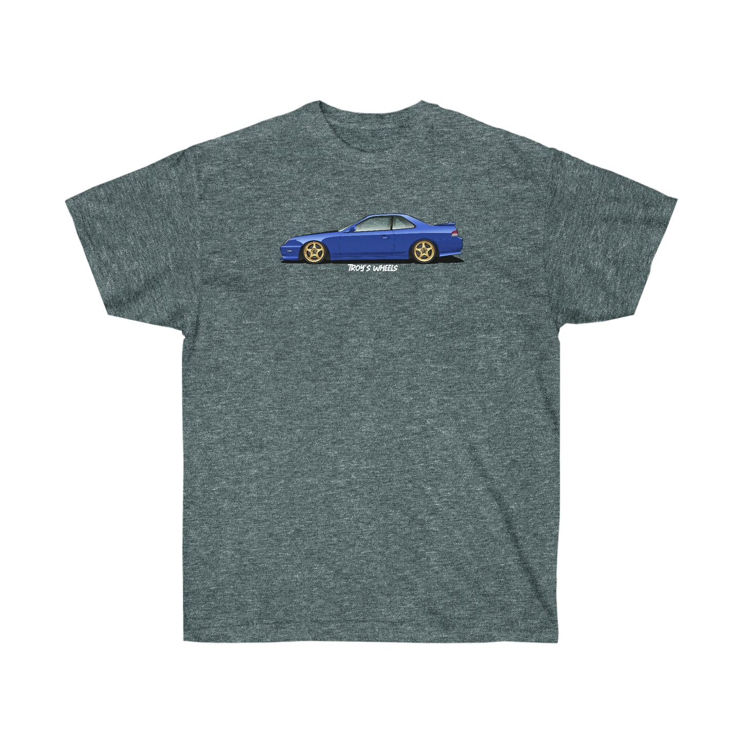 5G Prelude_Blue_Gold 5 Spokes_Dark Tee