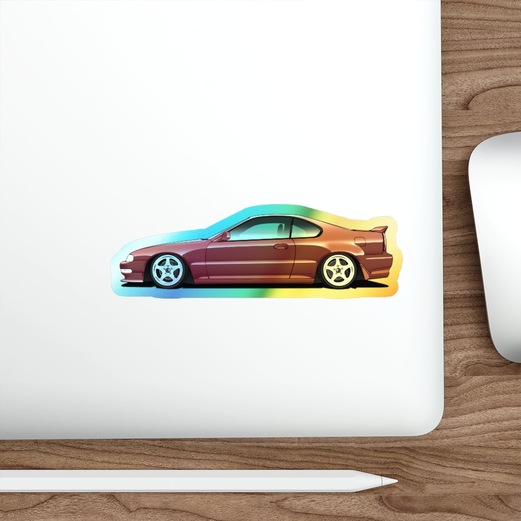 4G Prelude_Red_Silver 5 Spokes_Sticker Holo