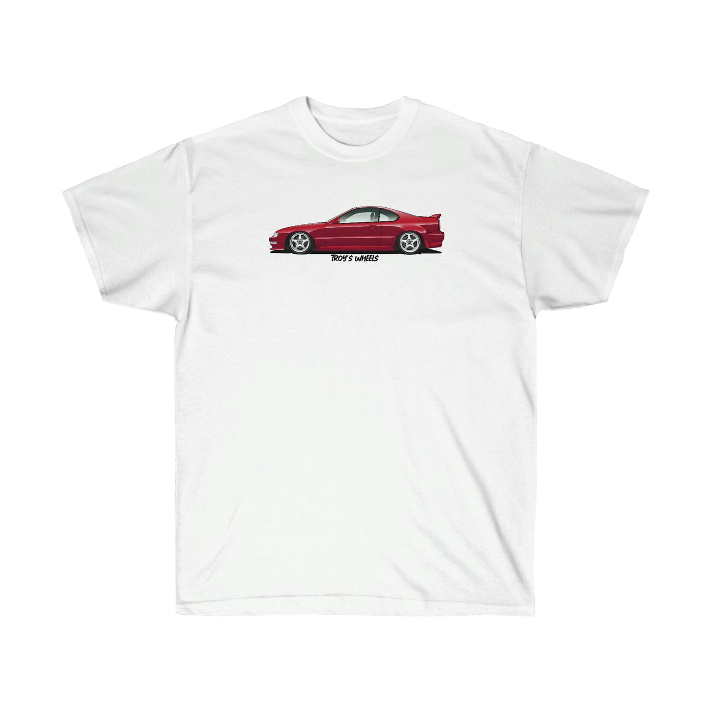 4G Prelude_Red_Silver 5 Spokes_Light Tee