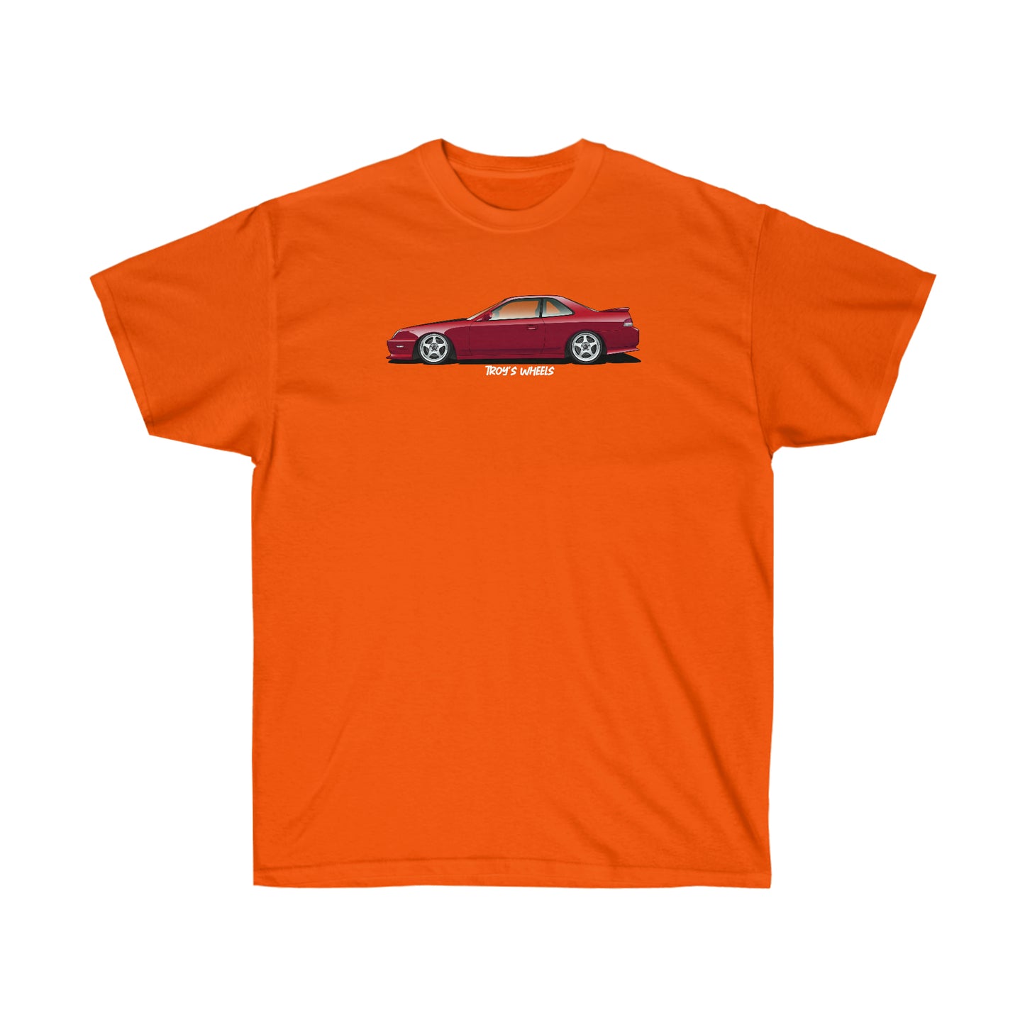 5G Prelude_Red_Silver 5 Spokes_Dark Tee