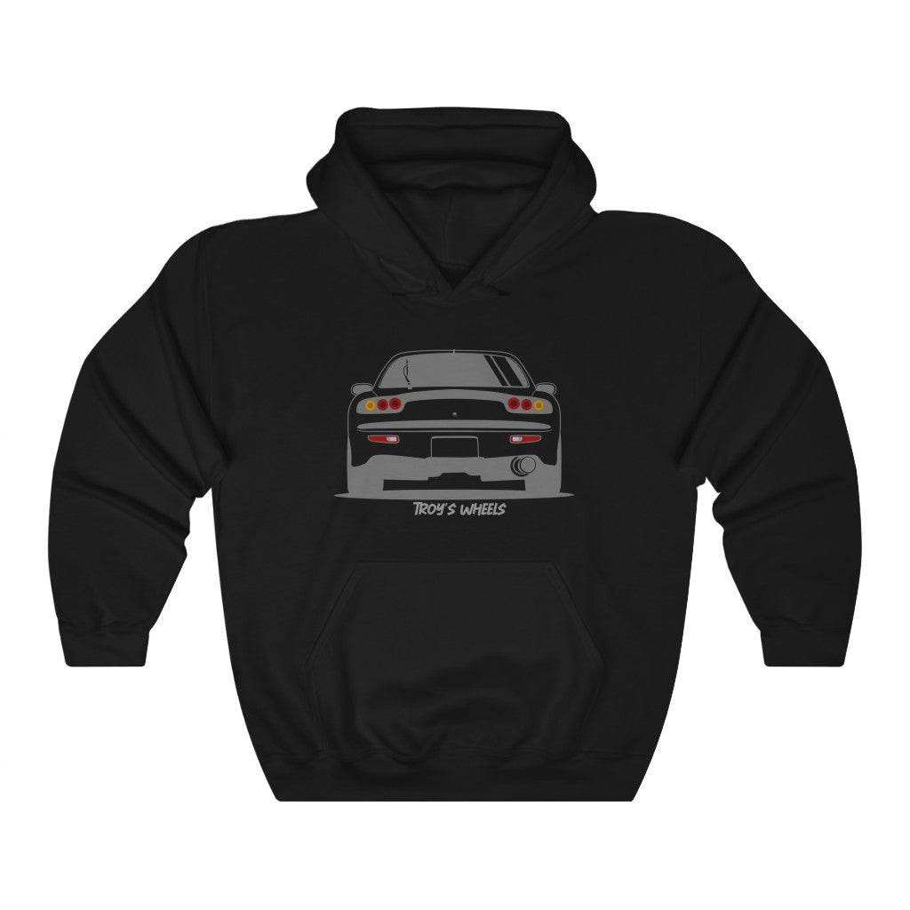FD RX7_Grey_Rear_Hoodie
