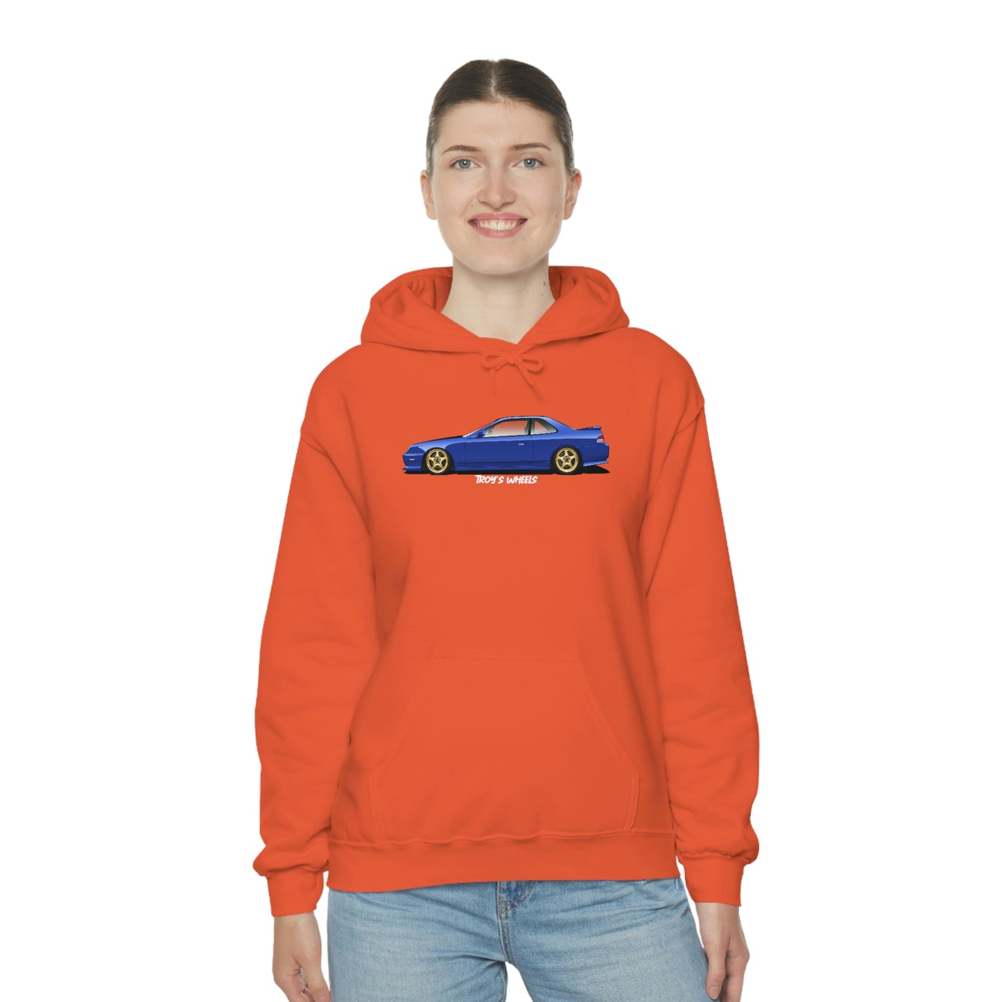 5G Prelude_Blue_Gold 5 Spokes_Dark Hoodie