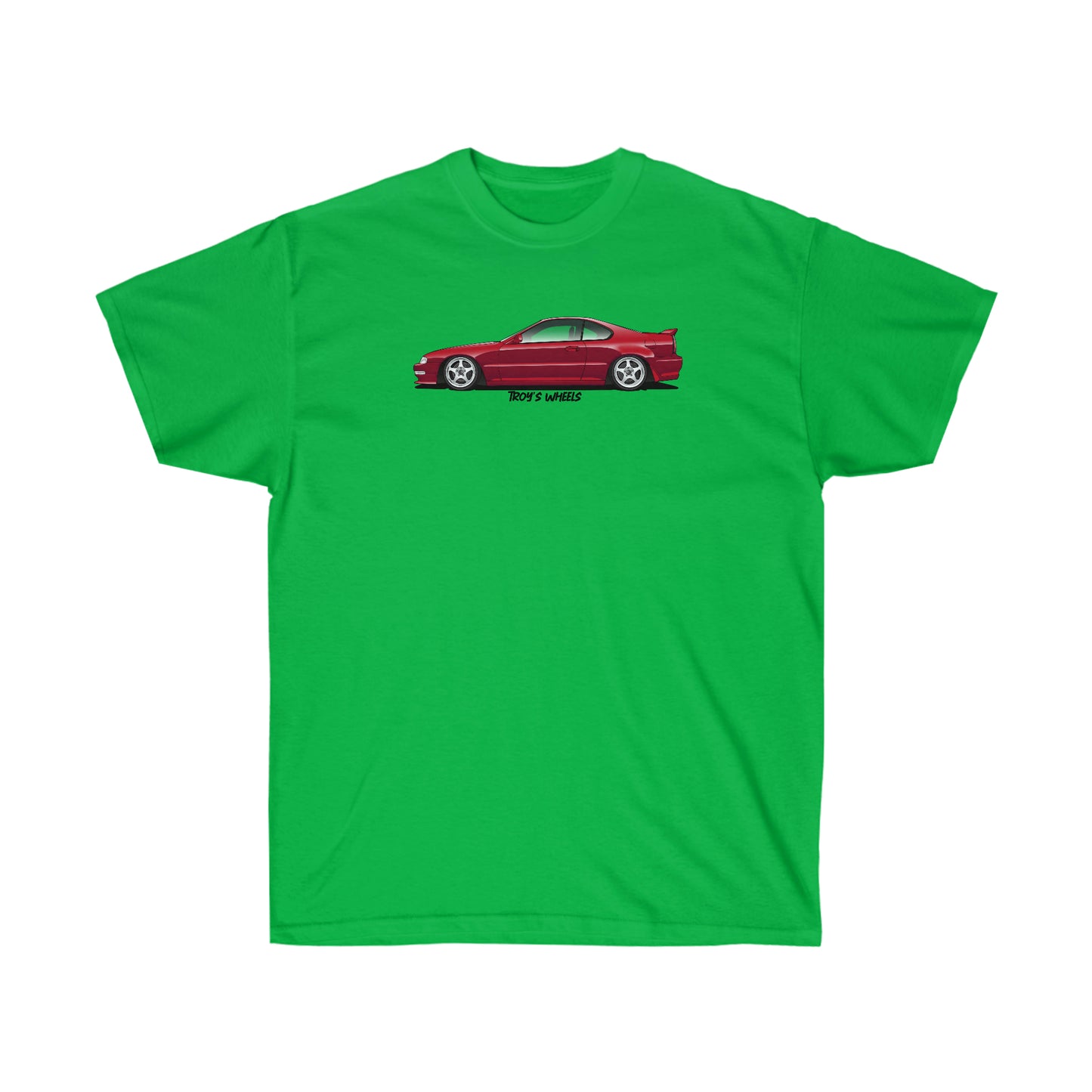 4G Prelude_Red_Silver 5 Spokes_Light Tee