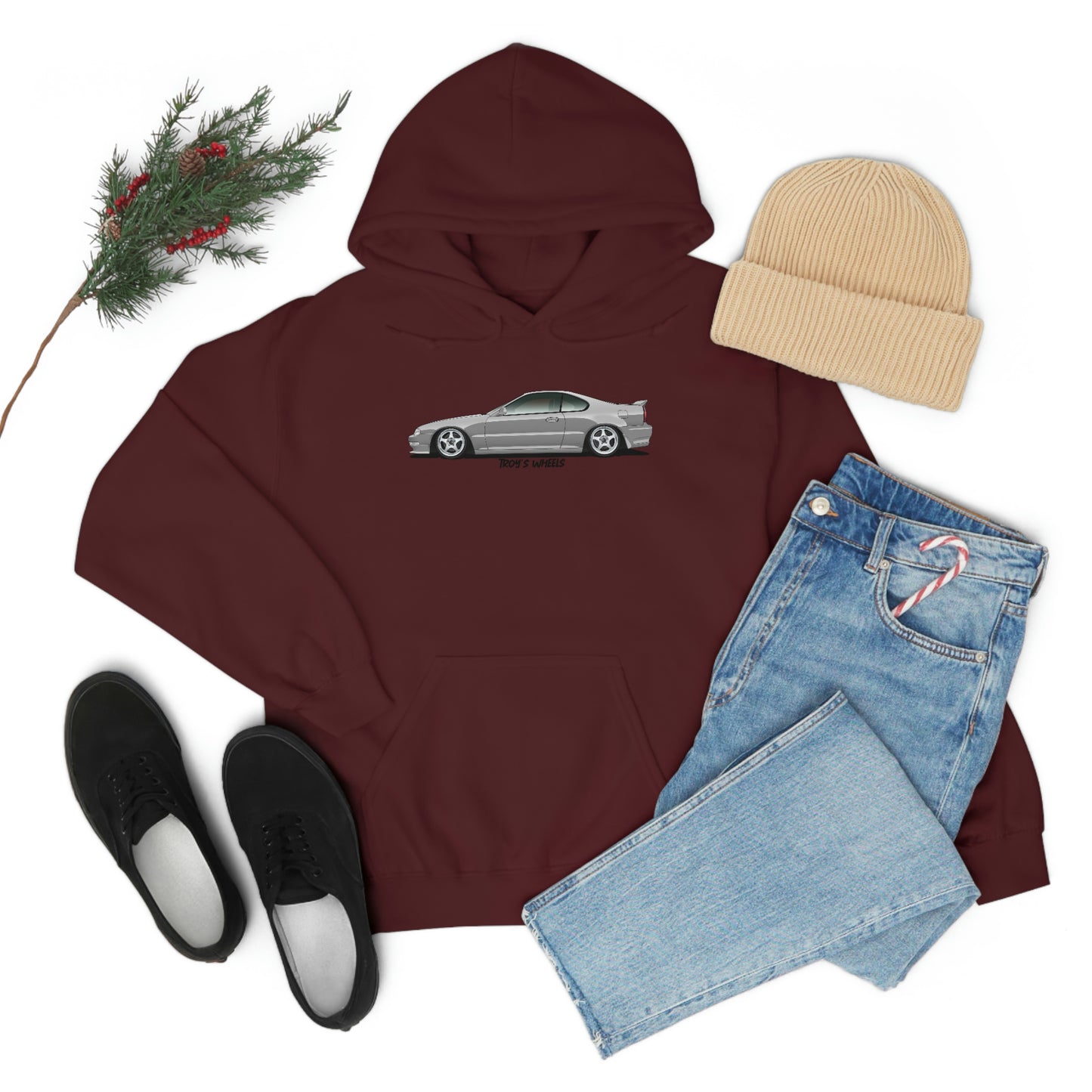 4G Prelude_Silver_Silver 5 Spokes_Light Hoodie