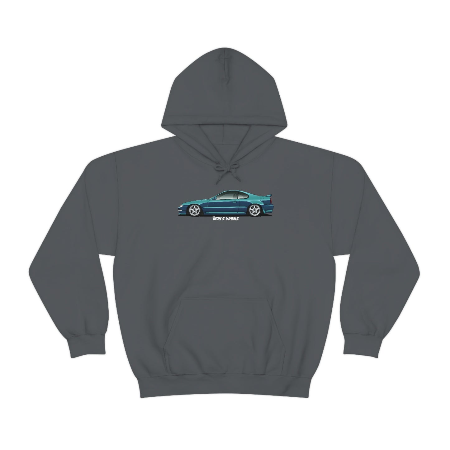 4G Prelude_Green_Silver 5 Spokes_Dark Hoodie