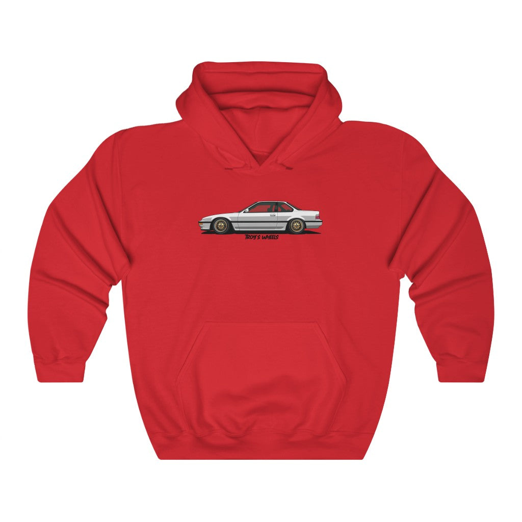 3G Prelude_White_Gold Mesh_Light Hoodie