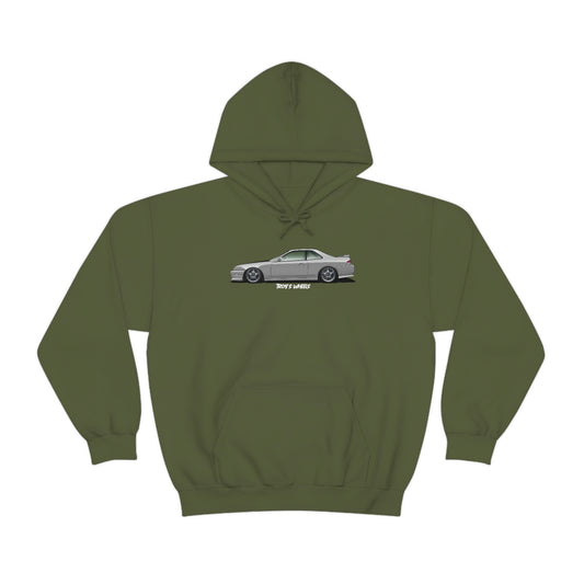 5G Prelude_Silver_Gunmetal 5 Spokes_Dark Hoodie