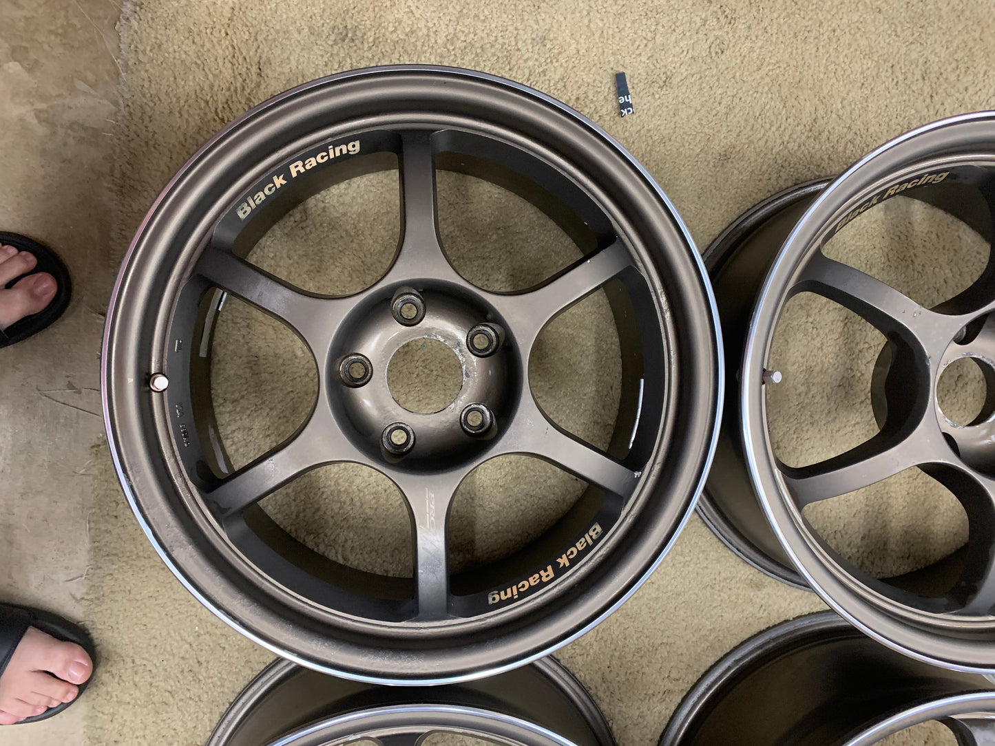 Black Racing Pro N1 - 5x114.3 - 17x7.5+29 x8+38