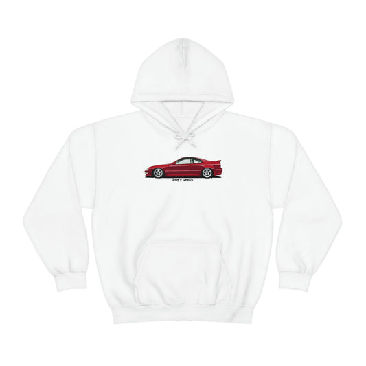 4G Prelude_Red_Silver 5 Spokes_Light Hoodie